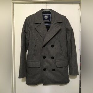 American Eagle Outfitters Charcoal Peacoat